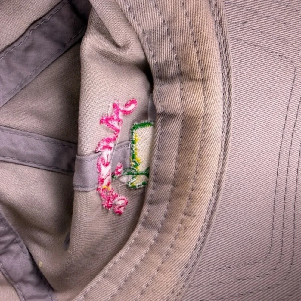 Ladies Masters Golf Hat 2022 Beige American Needle Adjustable‎ Strap Read!